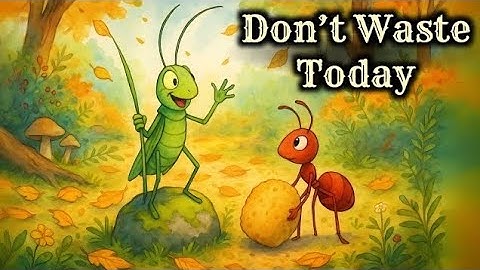 Work Hard Today, Rest Tomorrow | The Ant and the Grasshopper Story | Life Changing Short Story