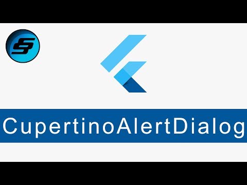 CupertinoAlertDialog - Flutter