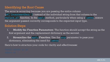 Solving the TypeError in Pandas: How to Replace Multiple Strings in DataFrame Columns