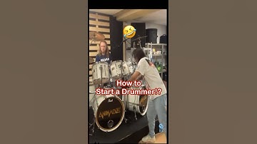 🤣How to Start a Drummer⁉️Shout out to @ANIMALYZE