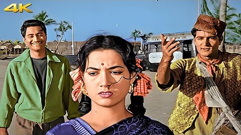 Leke Pehla Pehla Pyaar in Color | CID (1956) | Shamshad Begum,Asha Bhosle,Mohammed Rafi | Dev Anand
