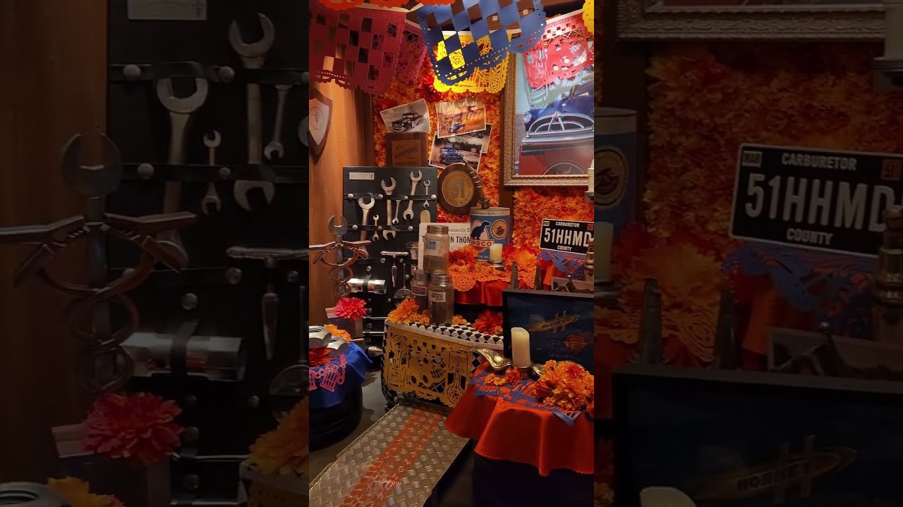 Disney California Adventure Halloween 2022. Ofrenda for Doc Hudson at ...