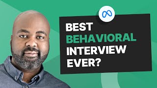 Meta behavioral interview  PERFECT approach (with Meta Product Manager)