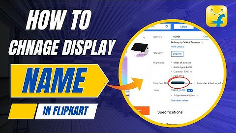 Flipkart Seller Business Name Change | Display Name | How to Change Business Name in Flipkart Seller