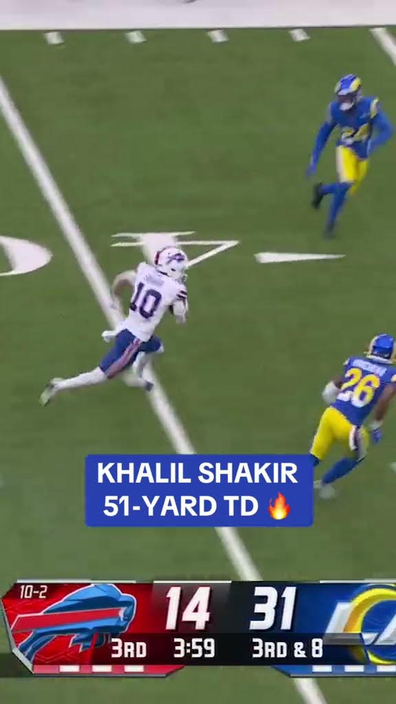 he was GONE ? #khalilshakir #buffalo #bills #billsmafia #nfl