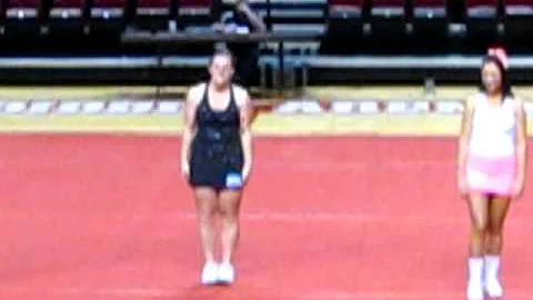 Rachel Paine WKU TRYOUT 2011 Standing Tuck