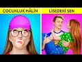 LİSEDEKİ SEN VE ÇOCUKLUK HÂLİN || 123 GO Like! Eğlenceli ve Komik Anlar