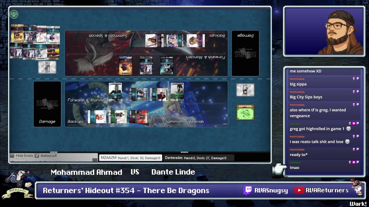 Final Fantasy TCG - Returners' Hideout #354 - There Be Dragons