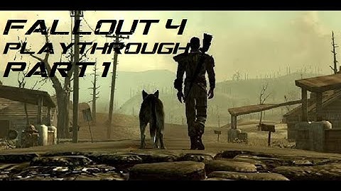 Fallout 4 | Playthrough Part #1 - Game Intro + Character Creation (Xbox One)