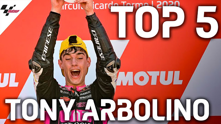 Tony Arbolino's Top 5 Moments from 2020