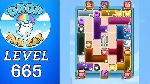 Drop The Cat Level 665 Walkthrough