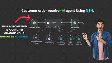 Customer order receiver AI agent Using N8N. | Automation | Swift Support Pro.