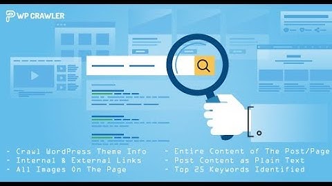 WP Crawler - Crawl website SEO keywords, Links, Images & Content