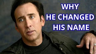 Nicolas Cage Finally Explains Why He Left the Coppola Name Behind