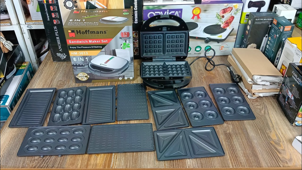 Hoffmans 6in1 Sandwich Maker