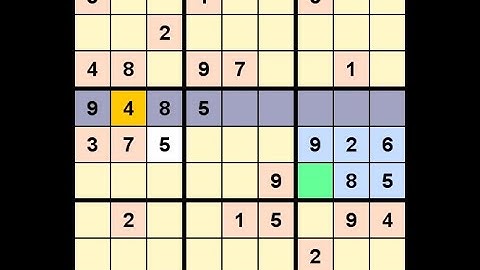 How to Solve Washington Post Sudoku L5 July 11, 2021