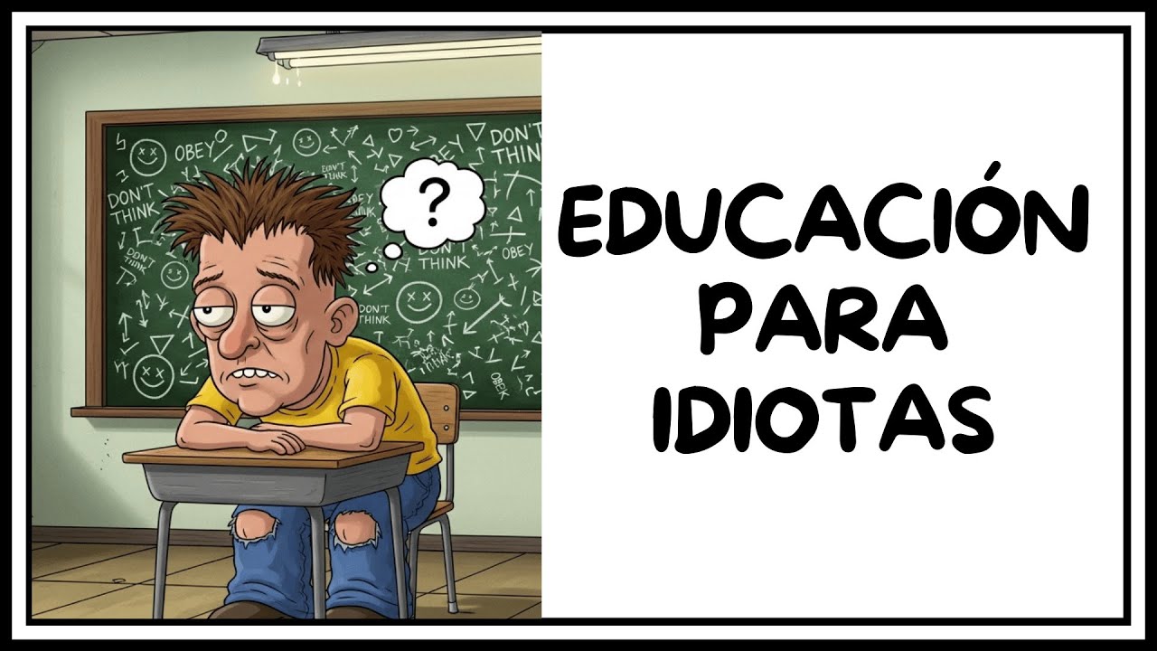 Las 6 mentiras de la escuela moderna que fabrican idiotas