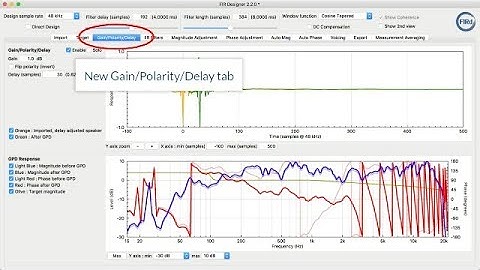 Build a complete loudspeaker DSP channel signal chain with FIR Designer 2.2 software | Eclipse Audio