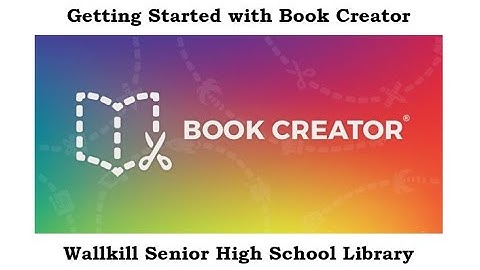 Getting Started With Book Creator