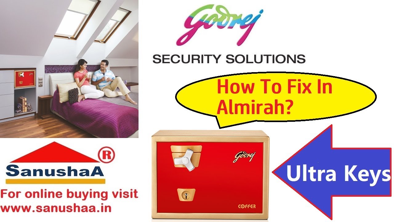 Godrej Premium Coffer Home Locker Strong Safe with Ultra Keyes
