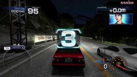 Initial D 6AA AE86 Vs. Supra