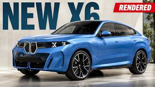 New BMW X6 Rendered With Next Generation Design