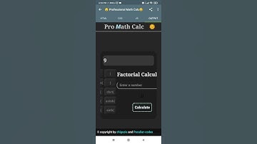 😱Making 😱Pro Math Calculator 😱by coding😱