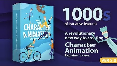 Character Animation Explainer Toolkit  | After Effects Project