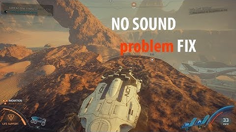 FIX No Sound problem in mass effect andromeda