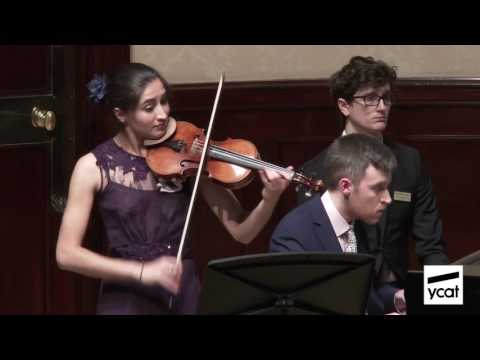 Savitri Grier, Richard Uttley; Enescu Violin Sonata No. 3 in A minor; mov. iii