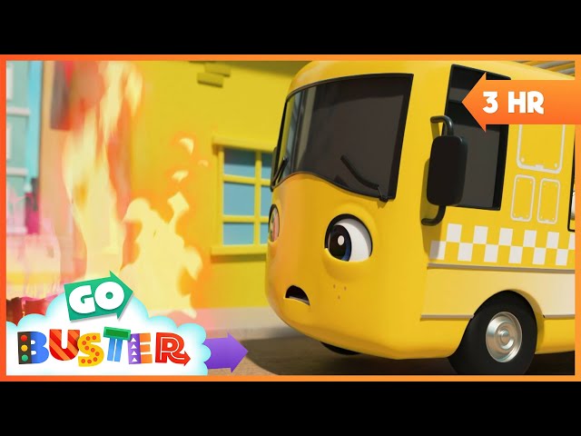 Buster the Hero Fire Truck Saves the Day | @GoGeckosGarage class=