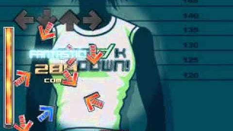 Stepmania - " Breakdown " + bonus - DDR Dance Dance Revolution - In the groove 2 skin Dizzy Mode