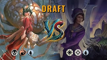 MTG Draft - Grixis Midrange by berserkci VS Azorius Midrange by Rom180