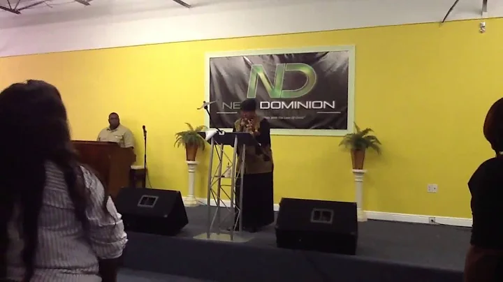 Pastor Debbie Teasley Preaching The Message Entitl...