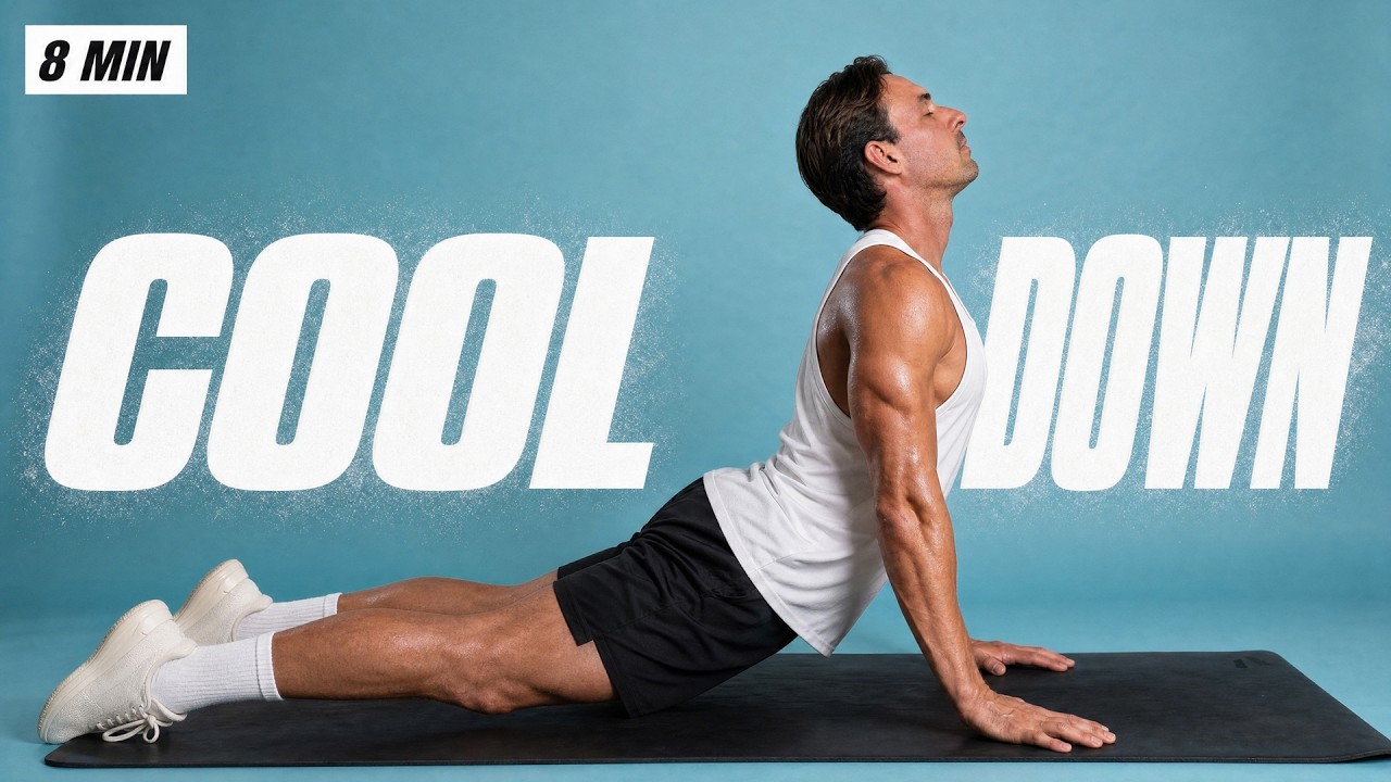 8 Min Full Body Cool Down Stretch - Do After Every Workout