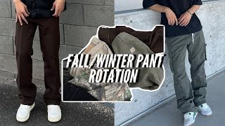 MY CURRENT PANT ROTATION 2023 || YOU SHOULD LOOK INTO THESE!