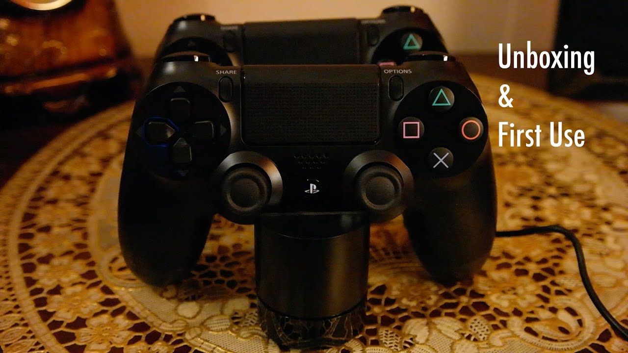 Dualshock 4 Charging Station for PS4 Unboxing & First Use YouTube