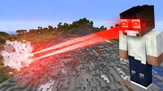 Minecraft, But My Eyes are Lasers || Minecraft Mods || Minecraft gameplay screenshot 5
