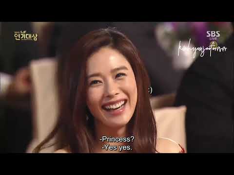 (ENG SUB) 2015 SBS Drama Awards (Kim Hyun-joo & Ji Jin-hee Part 1 CUT)