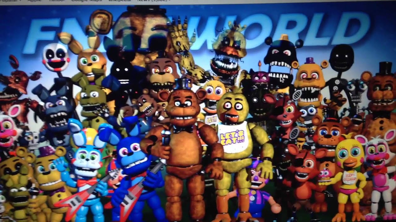 Fnaf Alle Charaktere Fnaf Alle Charaktere