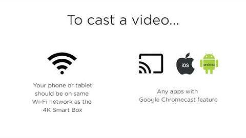 How to use chromecast
