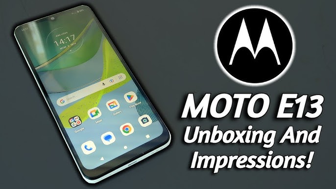 2023 Motorola e13 Unboxing and Review - Entry Level Raises The Bar! 