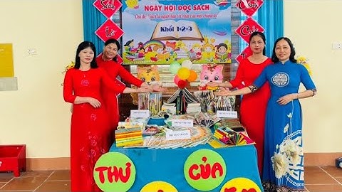Ngày hội đọc sách- Trường Tiểu học Phú Hòa A- huyện Lương Tài- tỉnh Bắc Ninh