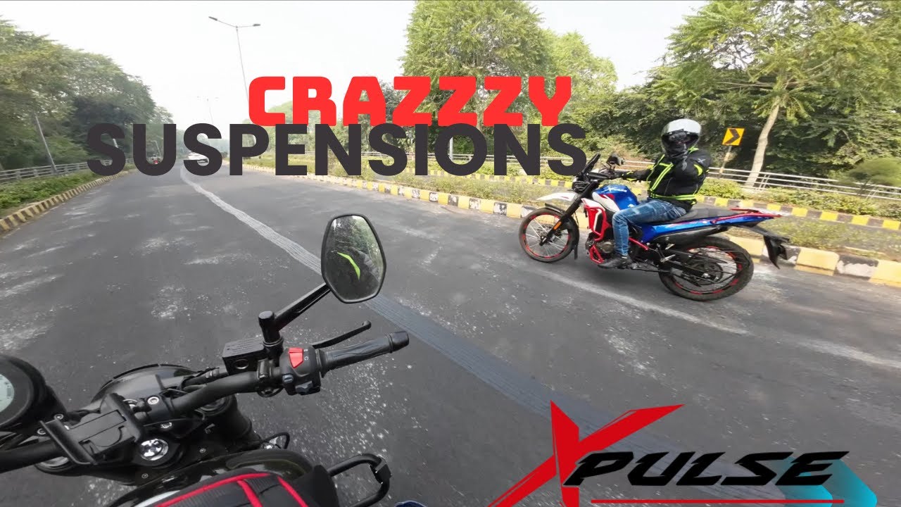 Crazzzy X Pulse suspension test you never wanted | REV IT WITH NAWAID