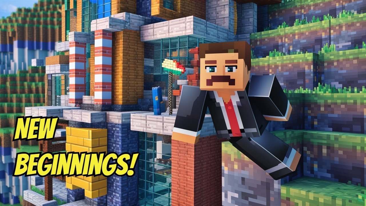 I Built An Amazing Industrial Village In Minecraft - YouTube