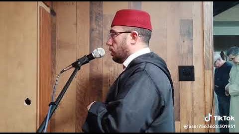 القارئ المصطفى جرموني: ركعة من صلاة التراويح من سورة ص بمسجد عمار (الاوركيد) بمدينة لاڤال كندا