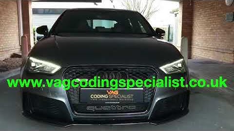 Audi RS3 8V PFL (16) Dynamic LED indicators installed