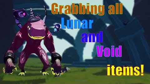 Can you beat ROR2 grabbing 2 lunar items per stage? (ROR2)