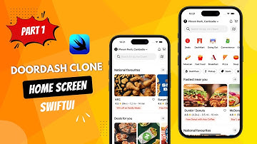 Build a DOORDASH Clone Like a PRO with SwiftUI on iOS 18! - PART 1
