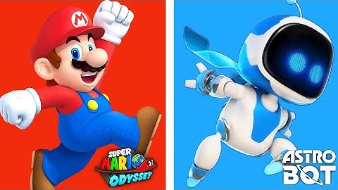 Who Did it Better? Mario vs ASTRO BOT World Bosses Comparison (4K)